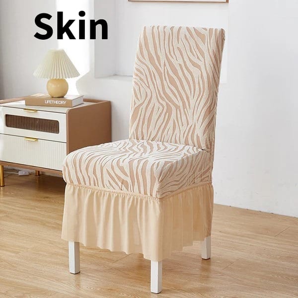 Skin Fitted Zebra Velvet Chair Cover – Aspire Bedding