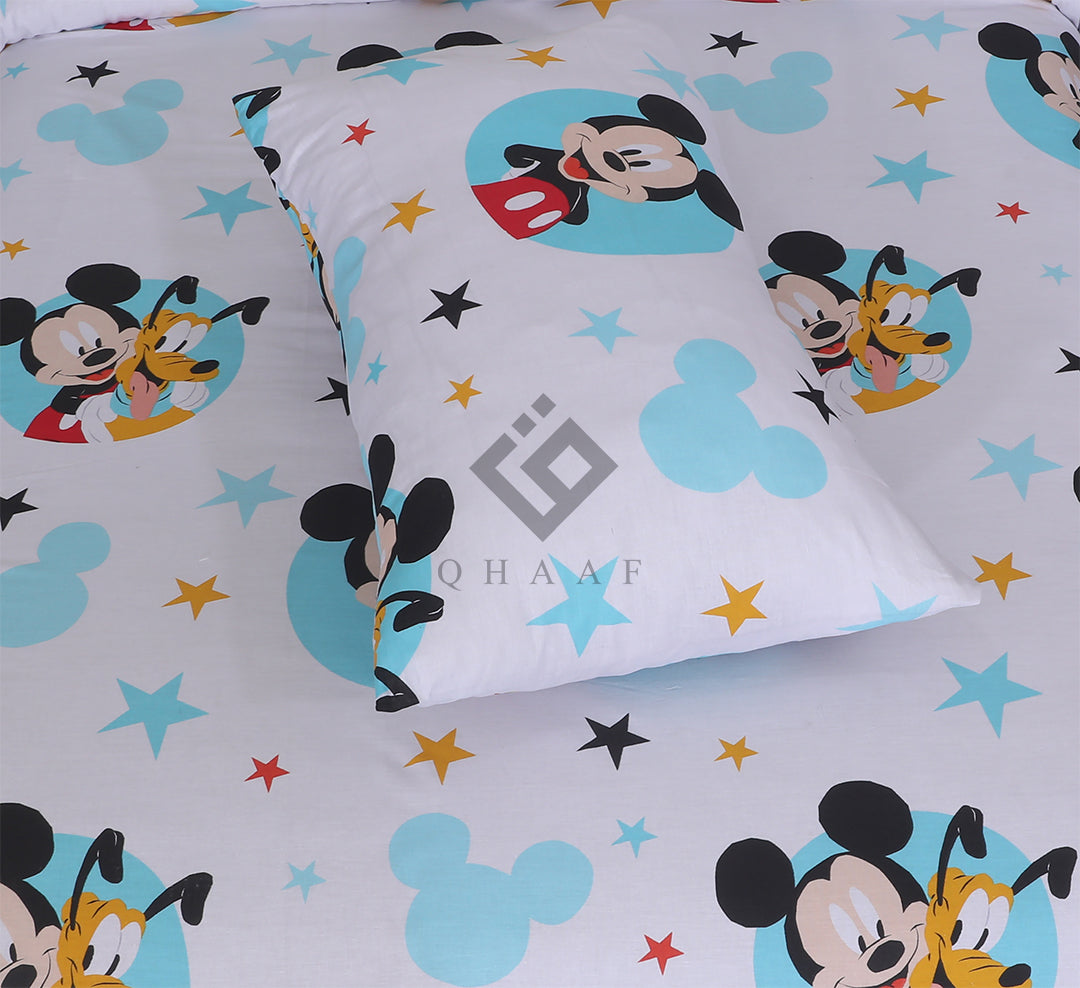 MICKEY MOUSE -BEDSHEET SET