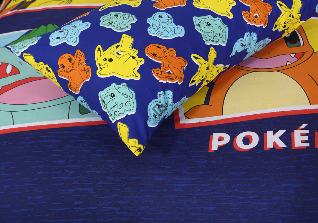 charizar poke- Kids bedsheet set