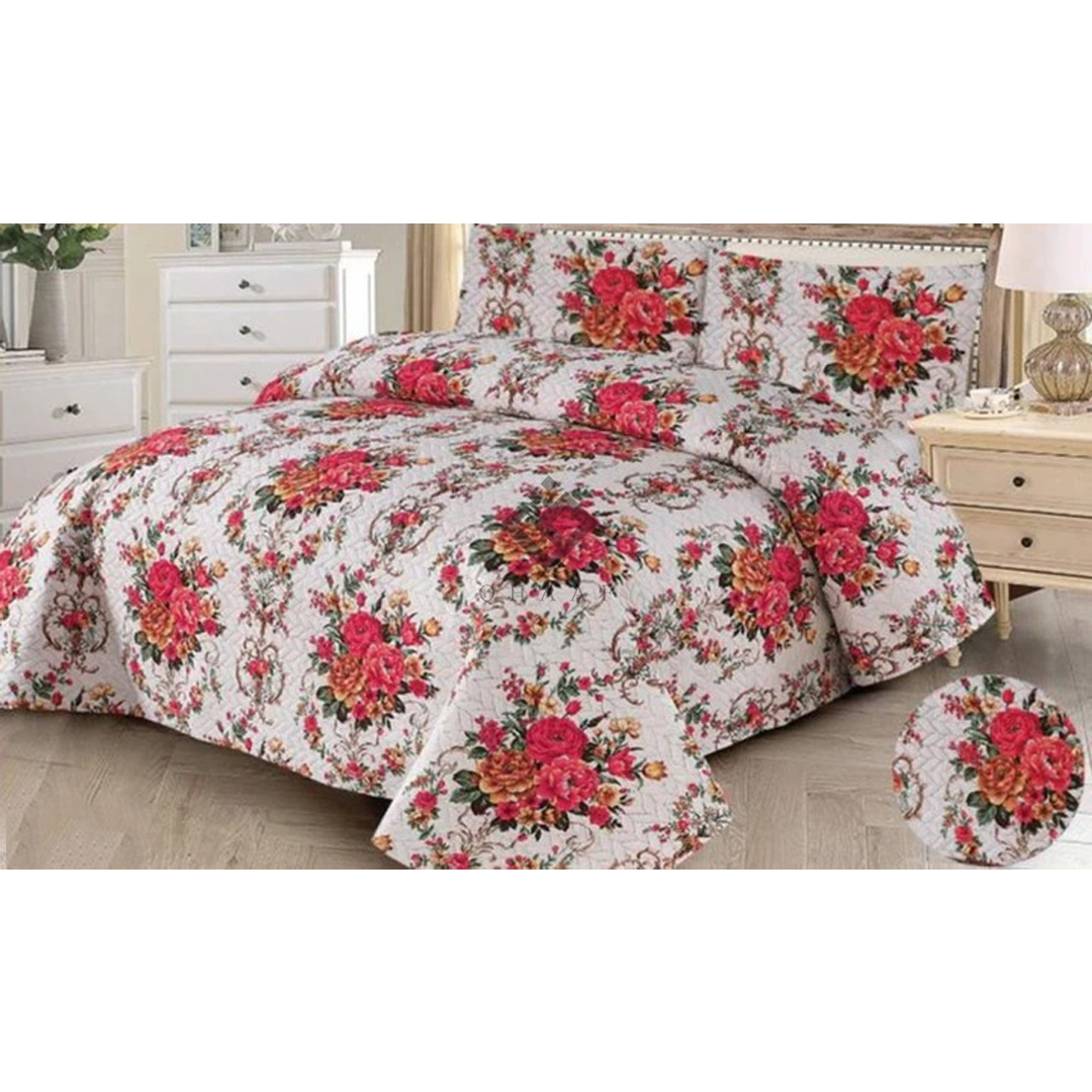 FOWEY BEDSPREAD SET - 3 PCS (PREMIUM)