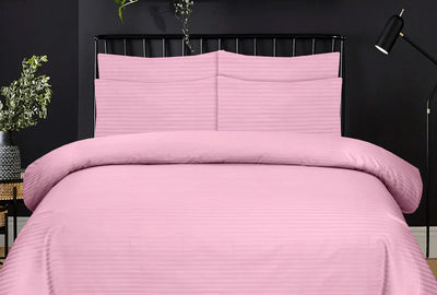 PINK BEDSHEET SET - 5 PCS (SATIN)