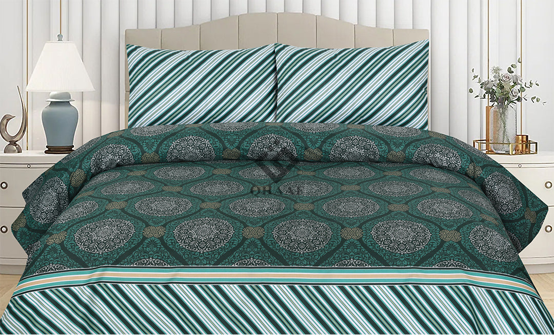 milan bedsheet set - 3 pcs