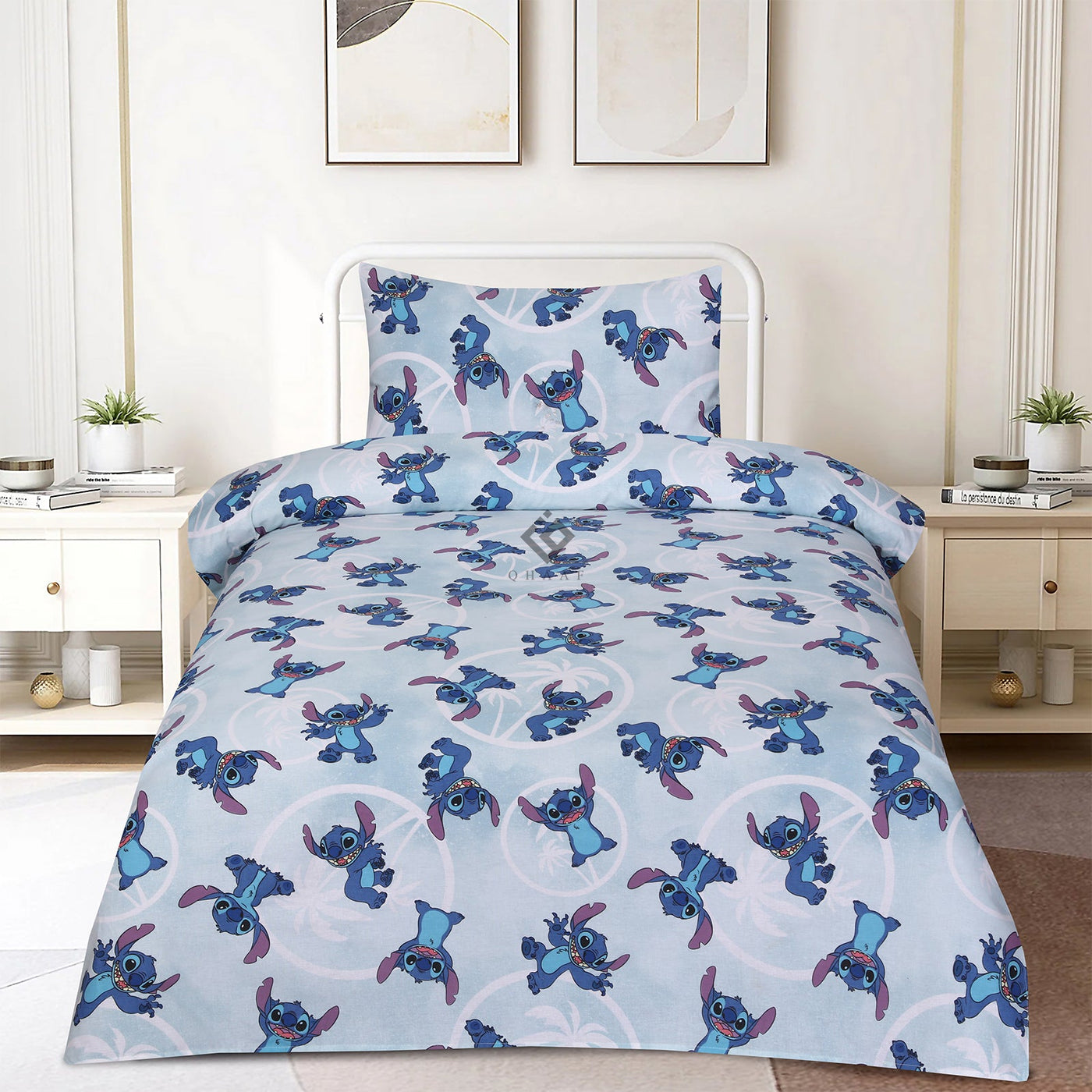 blue lilo-bedsheet set