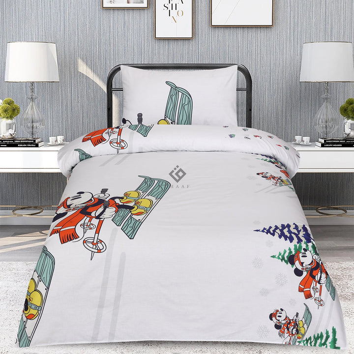 mickey tree- Kids bedsheet set