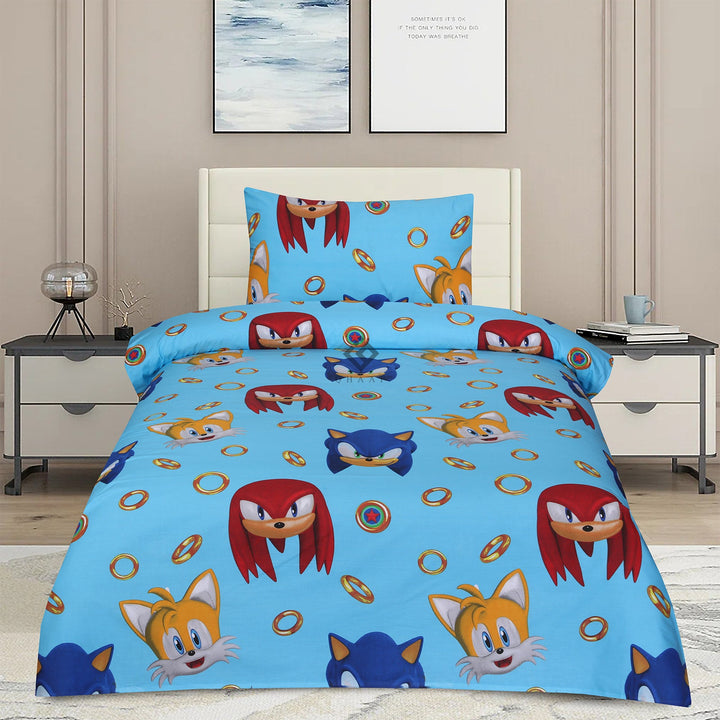 sonic-kids bedsheet set
