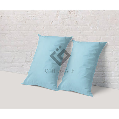 SKY BLUE PLAIN PILLOW COVERS