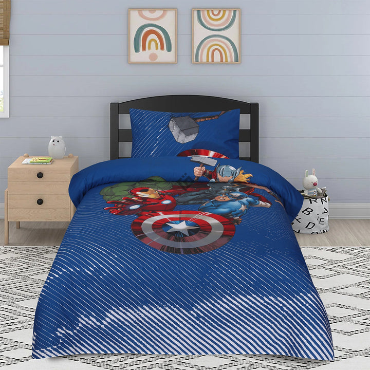captain shield- Kids bedsheet set