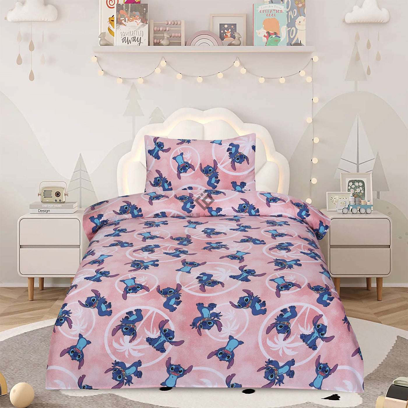 pink lilo-bedsheet set