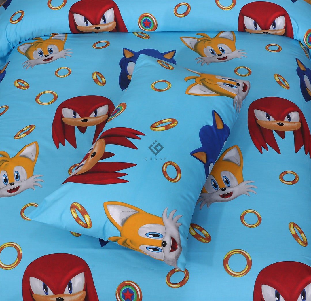 sonic-kids bedsheet set