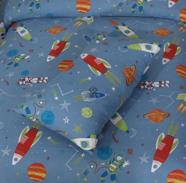 robo universe-kids bedsheet set