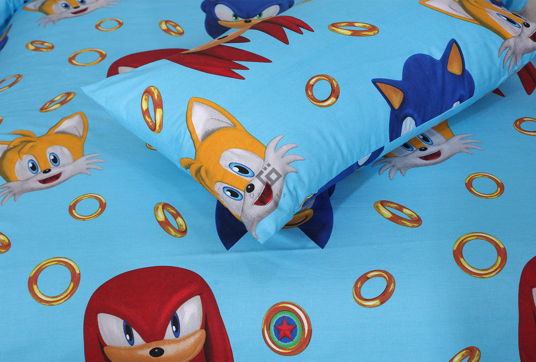 sonic-kids bedsheet set