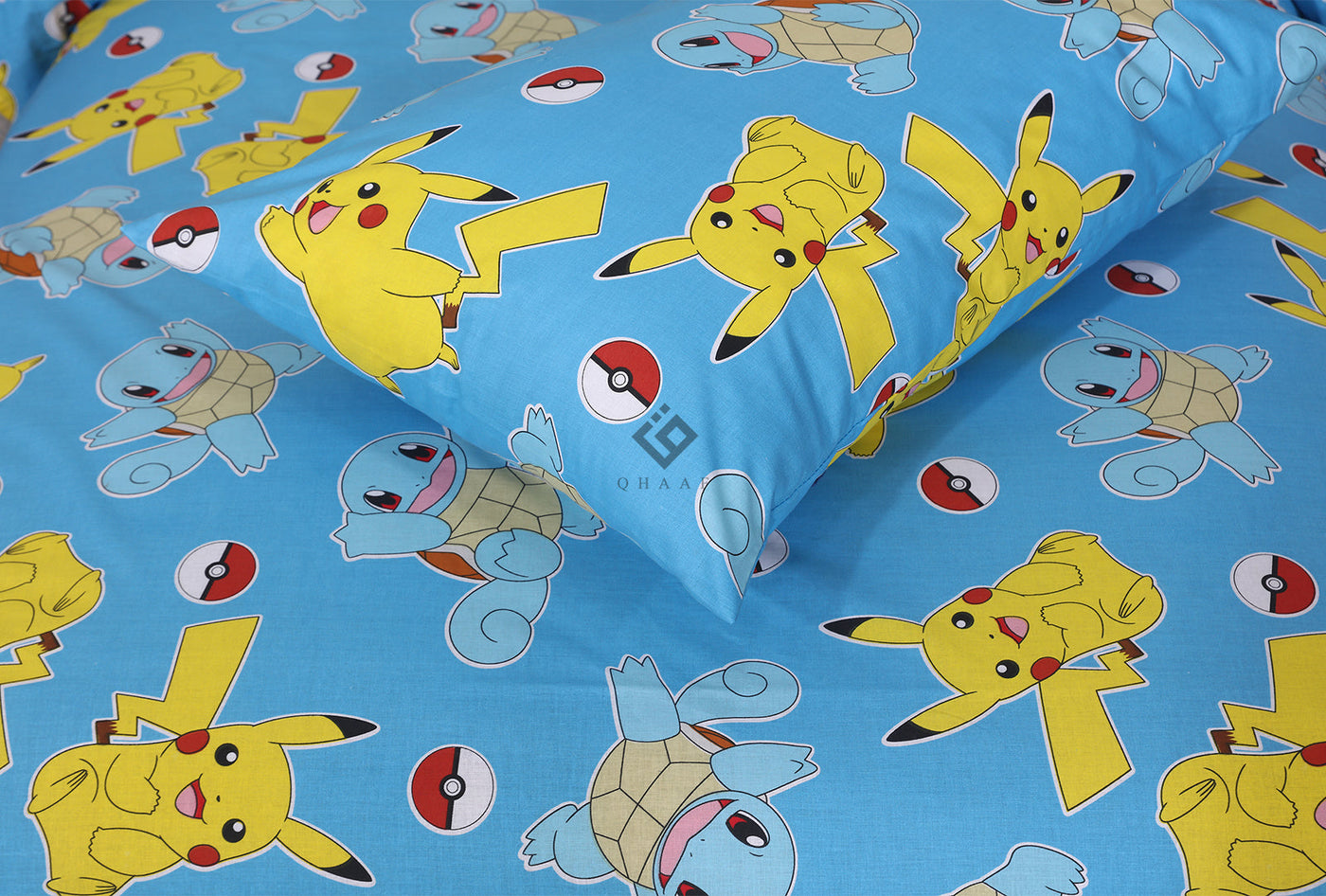 new pikka chu-bedsheet set