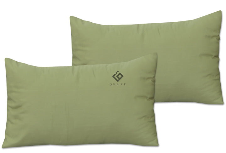 SEA GREEN  DYED PILLOW COVERS