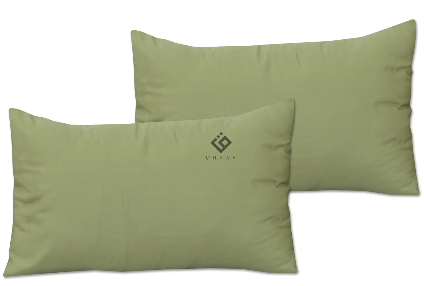 C.GREEN  DYED PILLOW COVERS