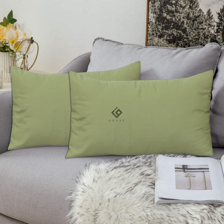 SEA GREEN  DYED PILLOW COVERS