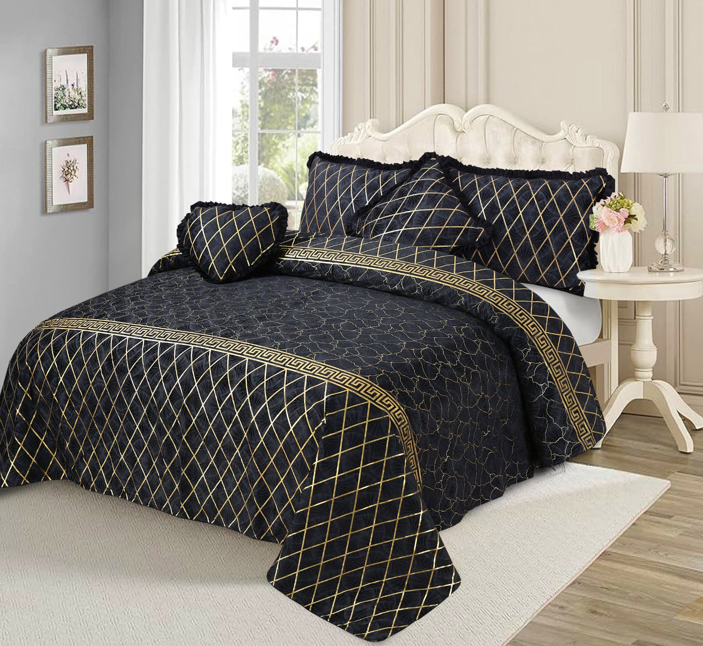 ZILORA BEDSHEET SET - 5 PCS