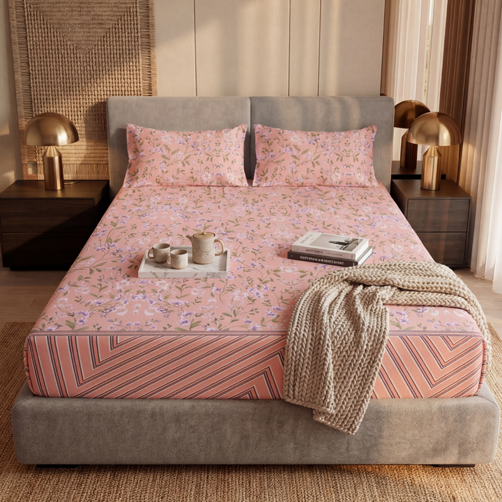 SUGARPUFF FITTED SHEET - (PREMIUM)