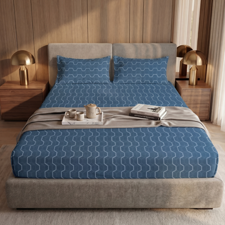 MARVI FITTED SHEET - (PREMIUM)