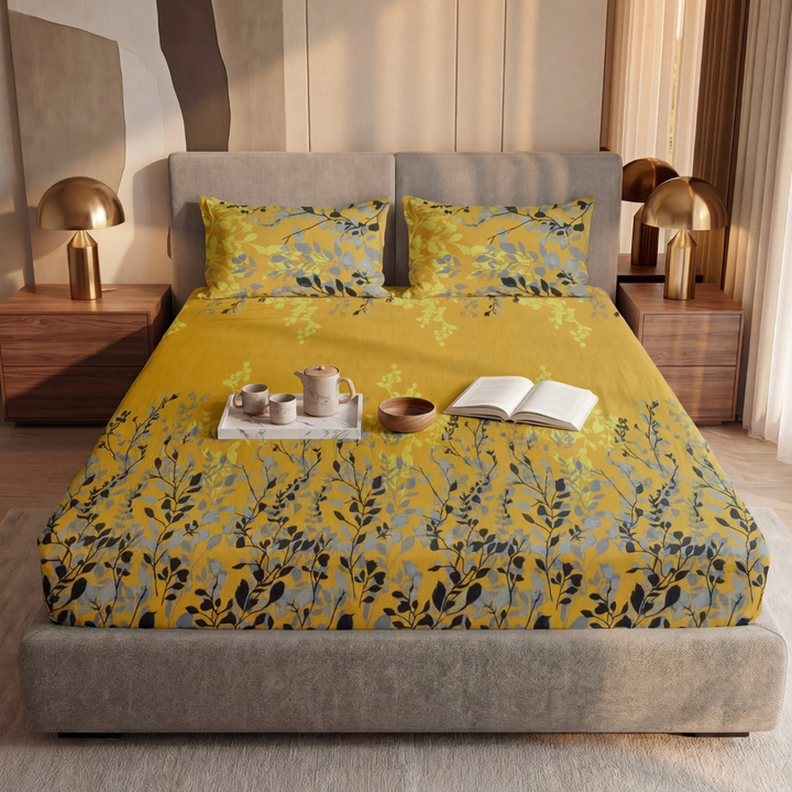 CROCUS FITTED SHEET - (PREMIUM)