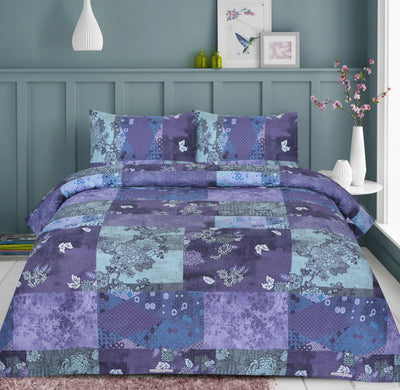 SLATE  BEDSHEET SET - 3 PCS (PREMIUM)
