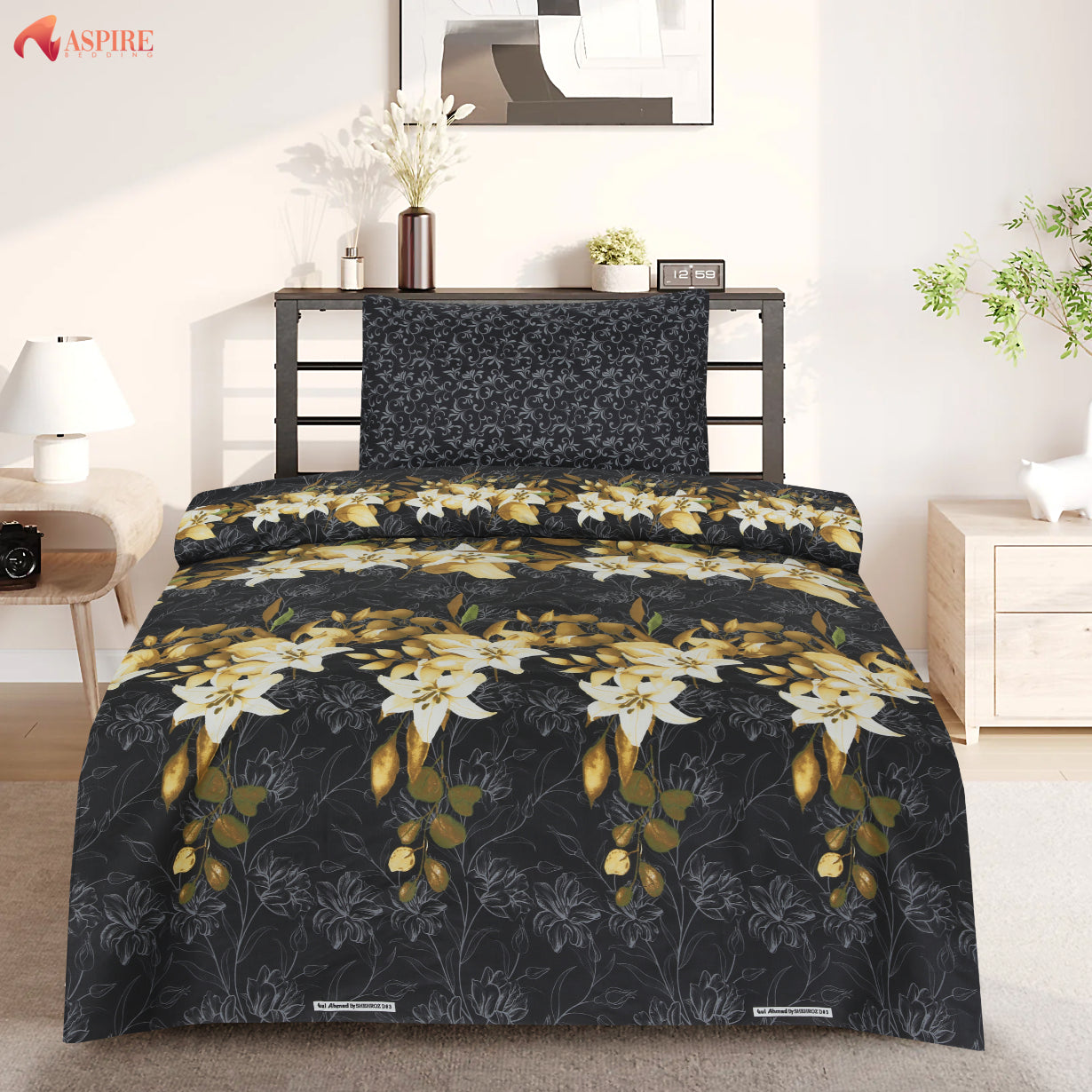 FLORO SINGLE BEDSHEET SET