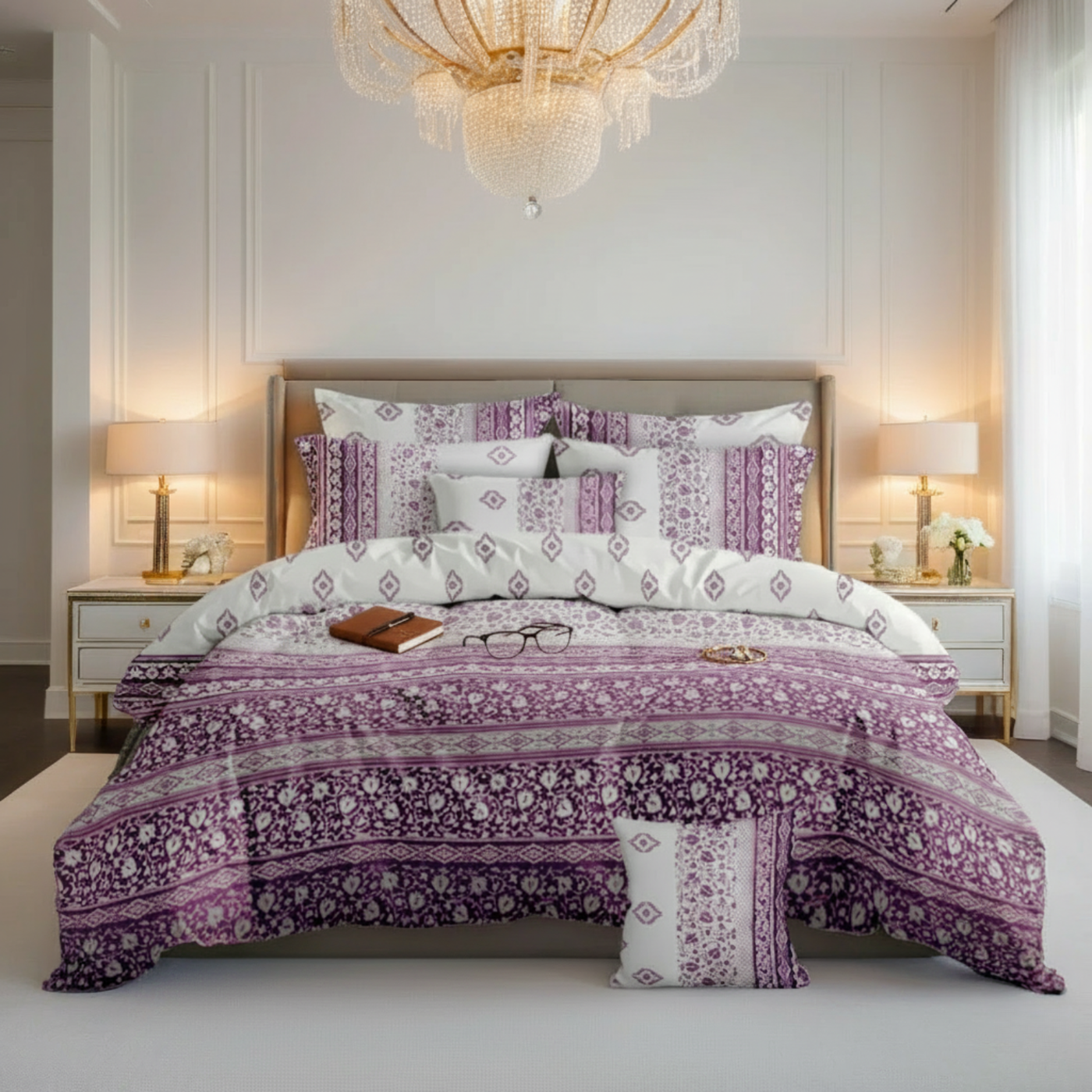 Burj DUVET COVERS SET - 8 PCS (PREMIUM)