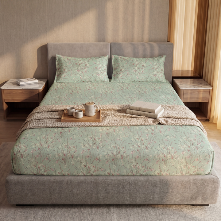 SILQUE FITTED SHEET - (PREMIUM)