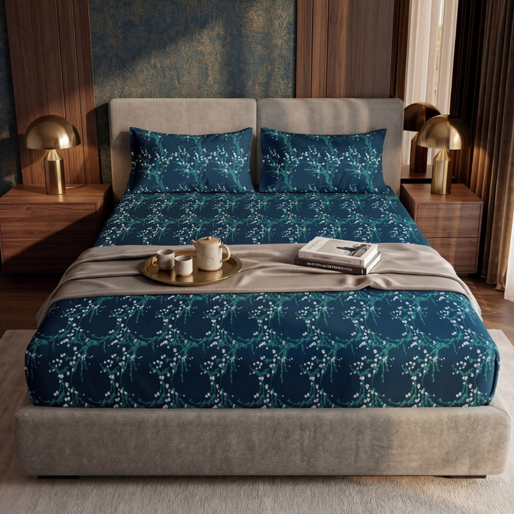 MOCHA FITTED SHEET - (PREMIUM)