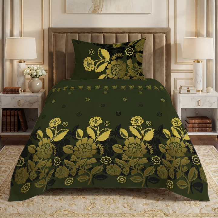 patna single bedsheet set