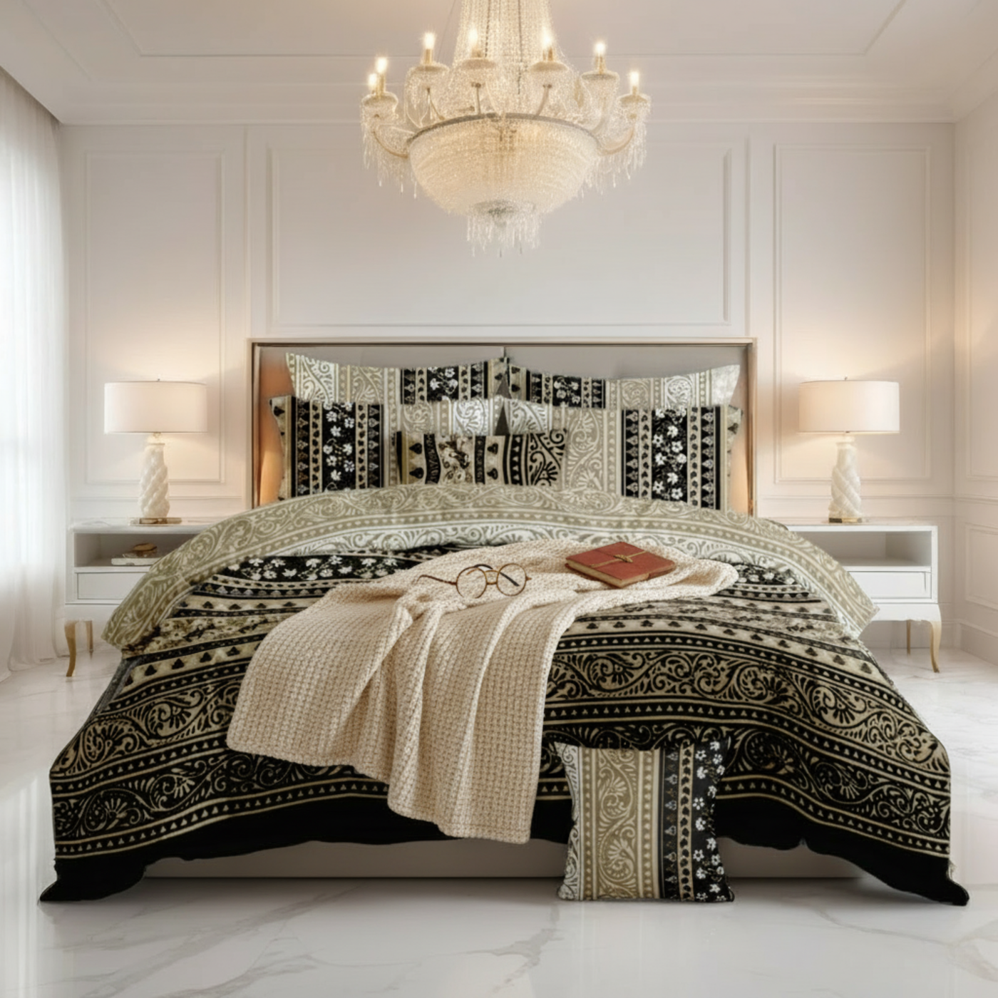 FOURRA DUVET COVERS  SET - 8 PCS (PREMIUM)