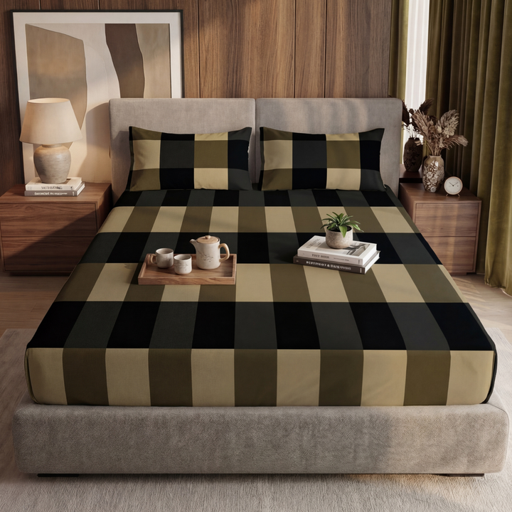 CHESS FITTED SHEET - (PREMIUM)