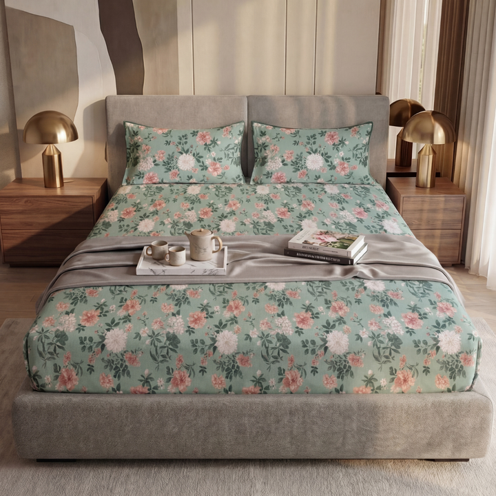 CALVIN  FITTED SHEET - (PREMIUM)