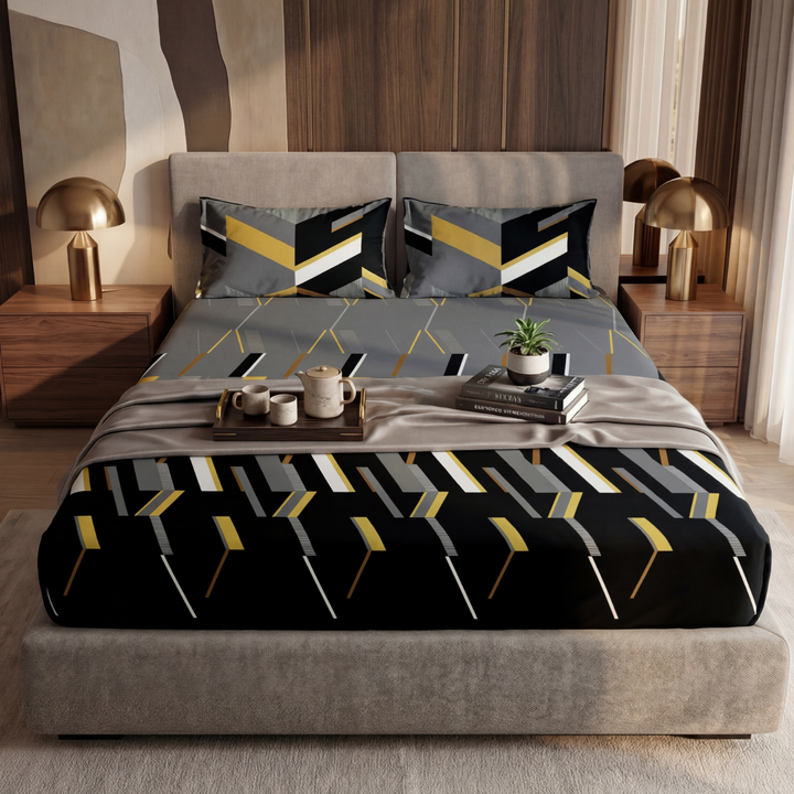 POLYGON FITTED SHEET - (PREMIUM)