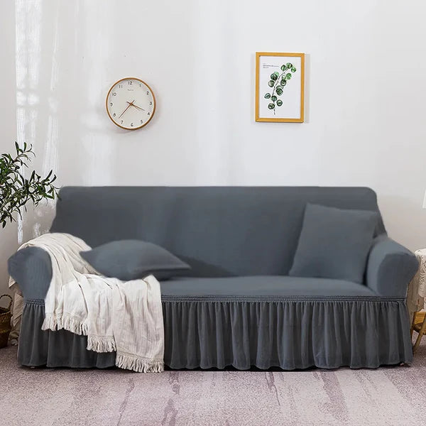 GREY TURKISH SOFA COVER