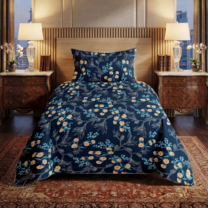 CHINTZ  SINGLE BEDSHEET SET