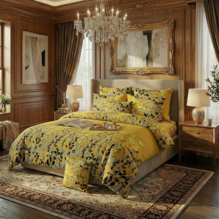 CROCUS DUVET COVERS  SET - 8 PCS (PREMIUM)