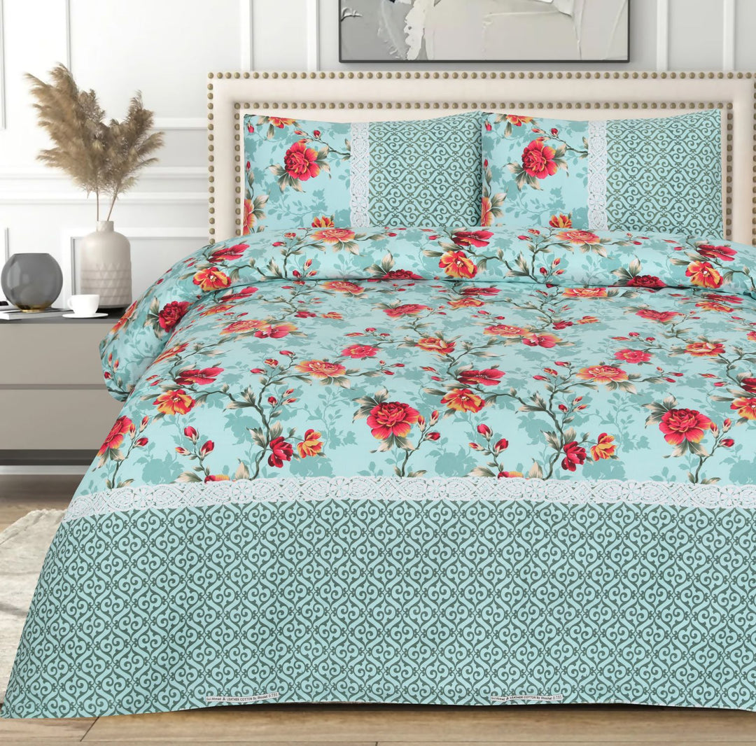 PALE BEDSHEET SET - 3 PCS (PREMIUM)