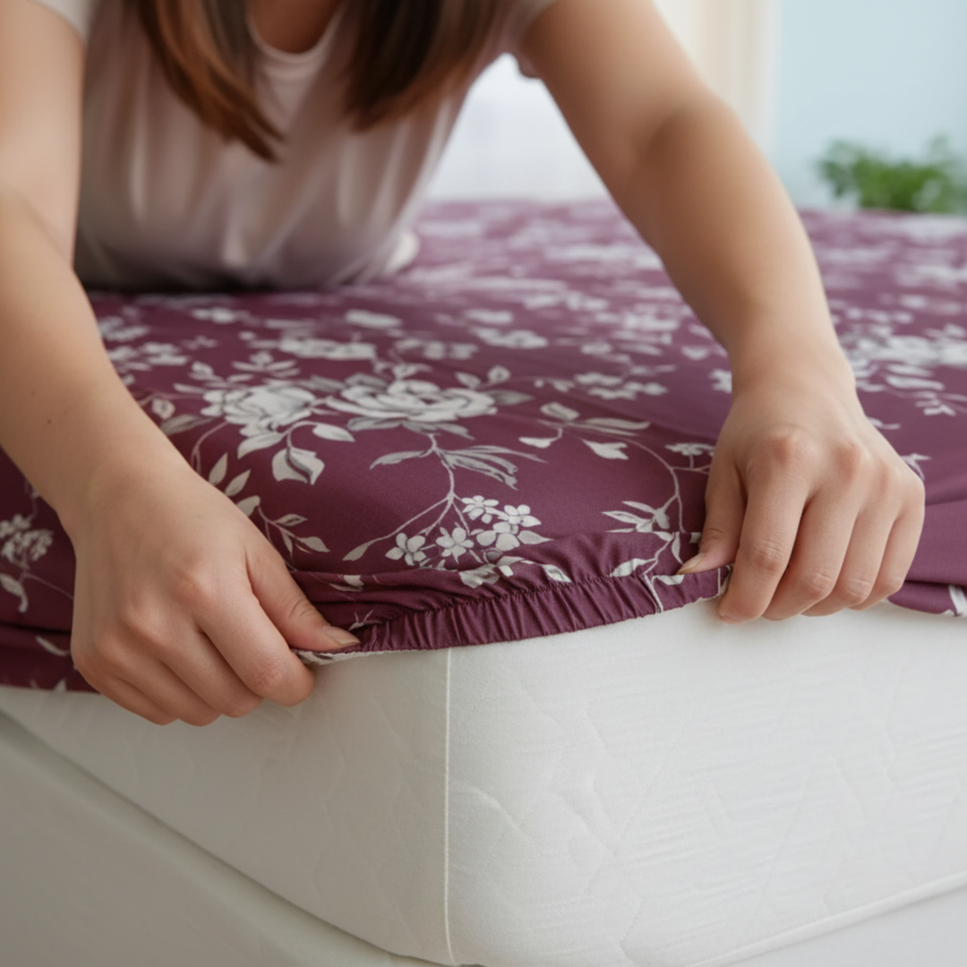 WALDORA FITTED SHEET - (PREMIUM)