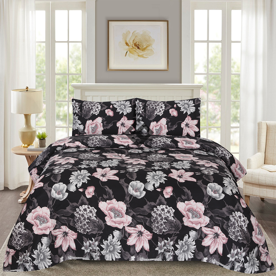 SPARKLE BEDSHEET SET - 3 PCS (PREMIUM)