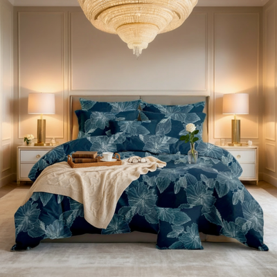 SPUN DUVET COVERS  SET - 8 PCS (PREMIUM)