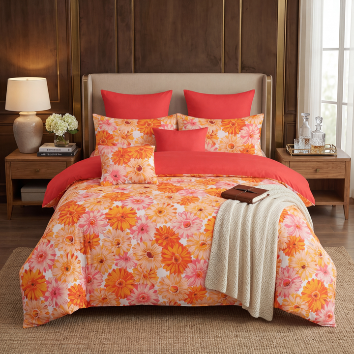 DUBLIN Winter Comforter Set- 8 Pcs