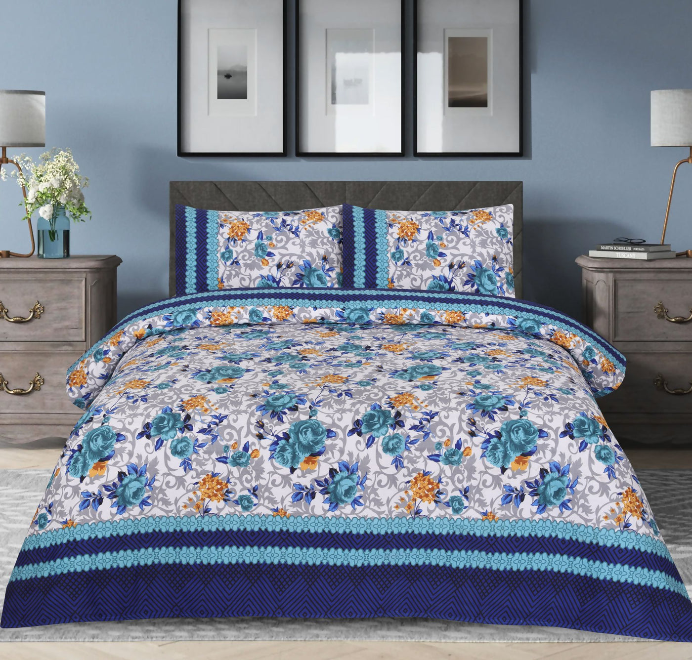 LASTER BEDSHEET SET - 3 PCS (PREMIUM)