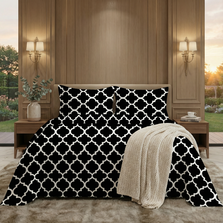 PENDORA  bedsheet set - 3 pcs