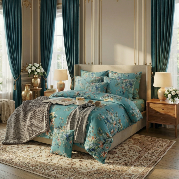 TWILLIA DUVET COVERS  SET - 8 PCS (PREMIUM)