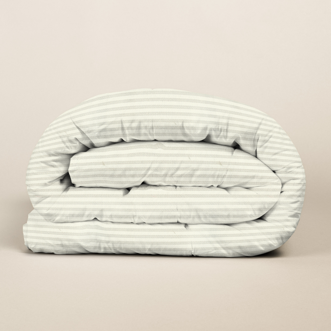 IVORY STRIPE RAZAI SET - 8 PCS