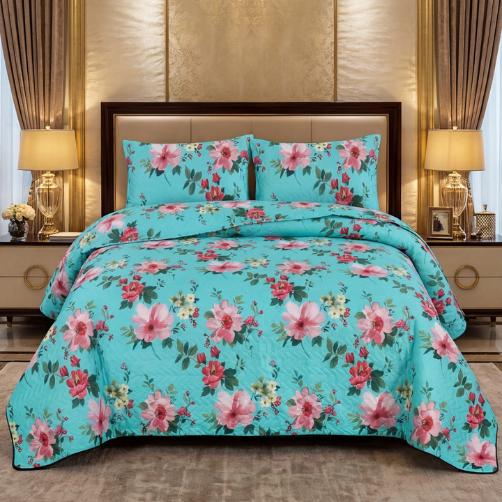 LYRIC BEDSPREAD SET - 3 PCS (PREMIUM)