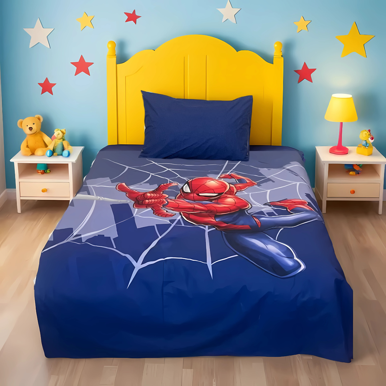 SLINGER SPIDEMAN  -KIDS BEDSHEET SET