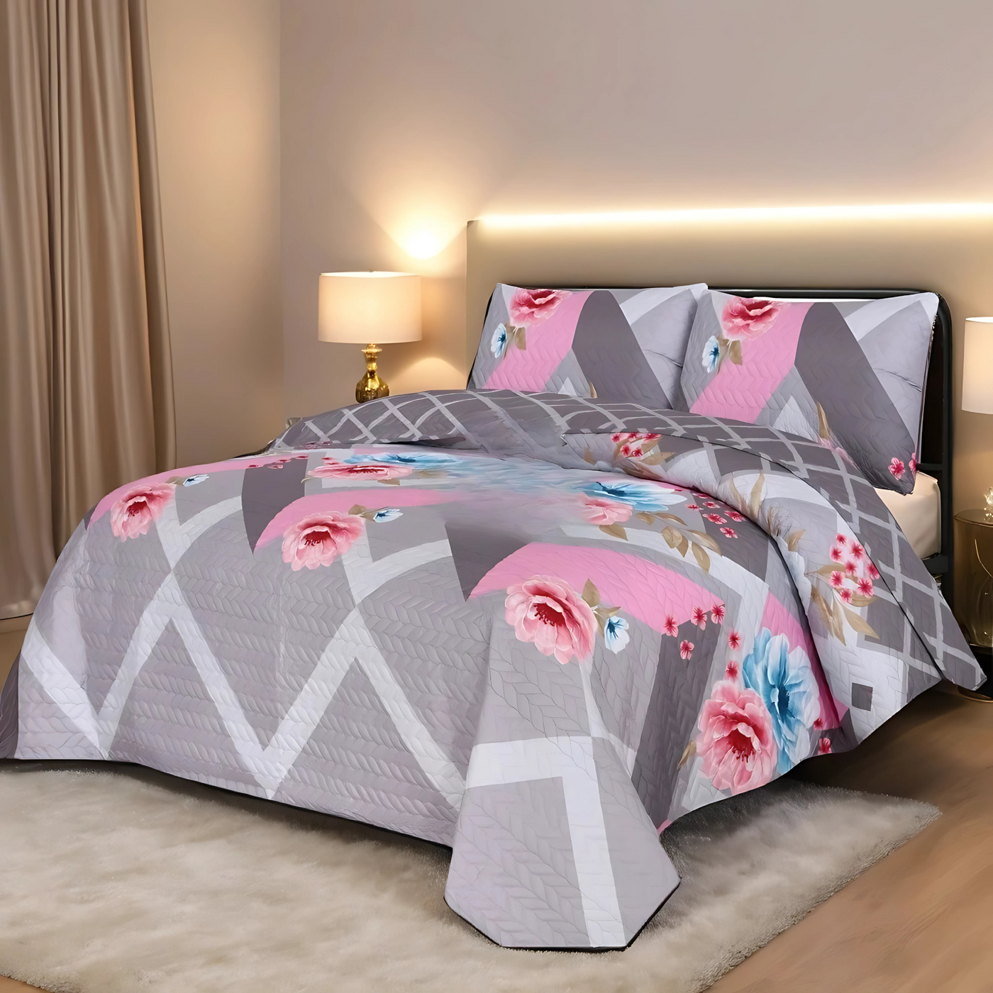 MYSTICAL BEDSPREAD SET - 3 PCS (PREMIUM)