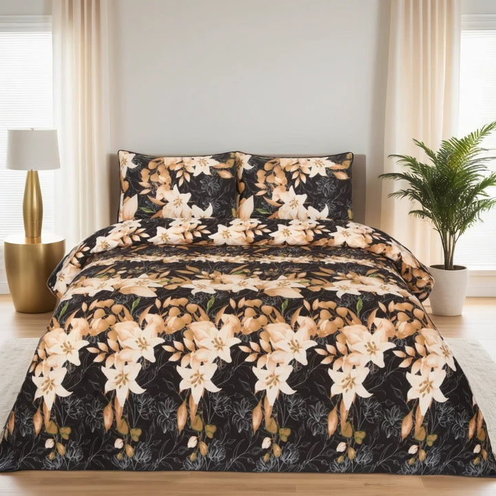 floro bedsheet set - 3 pcs