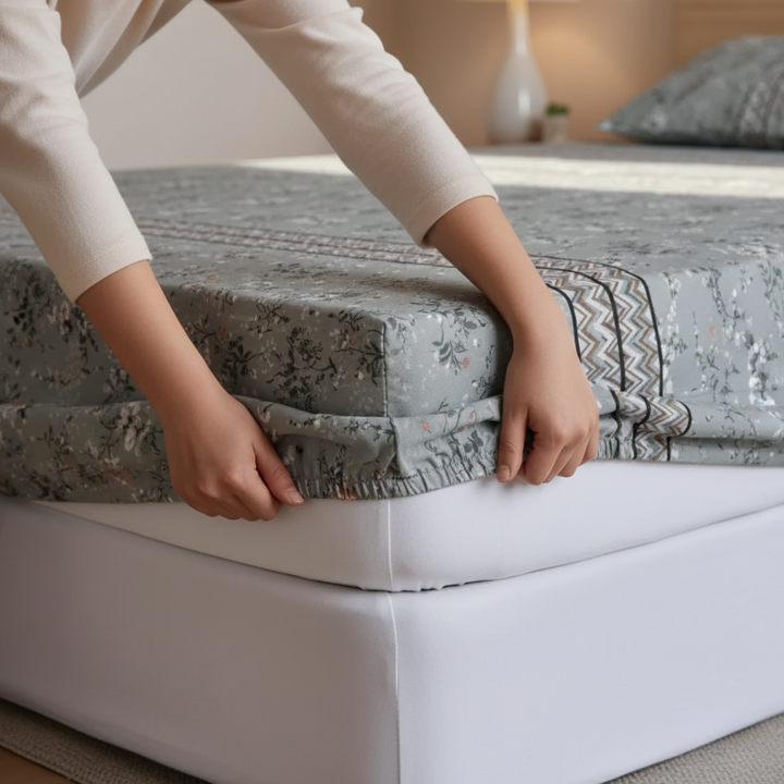 AURA FITTED SHEET - (PREMIUM)